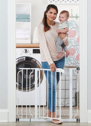 Regalo Safety 29"-38.5" Easy Step Baby Gate, Bottom of Stairs & Doorways