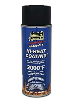 Thermo Tec 12001 Black High Heat Coating 12 oz