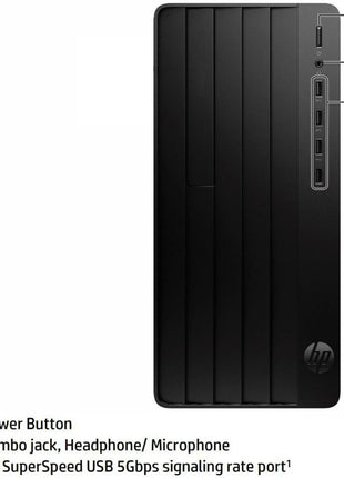HP Desktop Computers Tower PC for Home Business Student, Intel 6-Core i5-12500 (Beat i7-11700), 32GB DDR4 RAM, 1TB PCIe SSD, WiFi, Bluetooth, RJ-45, Keyboard and Mouse, Windows 11 Pro, Wendbo