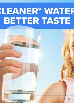 Brita Plus Water Filter, BPA-Free, High-Density Replacement Filter for Pitchers and Dispensers, Reduces 2x Contaminants*, Lasts Two Months or 40 Gallons, Includes 3 Filters