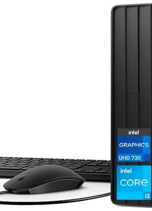 HP Pro Tower 290 G9 Business Desktop, 12th Gen Intel 4-Core Processor (Beats Core i7-9700), 16GB RAM, 256GB PCIe SSD + 1TB HDD, 2-Monitor Support 4K, DVD-RW, HDMI, VGA, Wi-Fi, Windows 11 Pro, Black