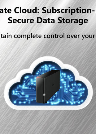 BUFFALO LinkStation 210 4TB 1-Bay NAS Network Attached Storage with HDD Hard Drives Included NAS Storage that Works as Home Cloud or Network Storage Device for Home