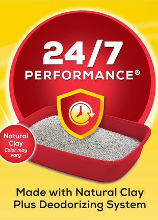 Purina Tidy Cats Clumping Cat Litter Odor Control, 24/7 Performance Multi Cat Litter - 16 lb. Bag
