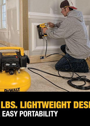 DEWALT Pancake Air Compressor, 6 Gallon, 165 PSI (DWFP55126)