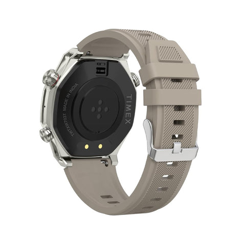 TIMEX Smart NexGen 1.43 inch(3.6cm) AMOLED Display with Functional Crown and BT Calling Smartwatch for Unisex - TWTXW703T