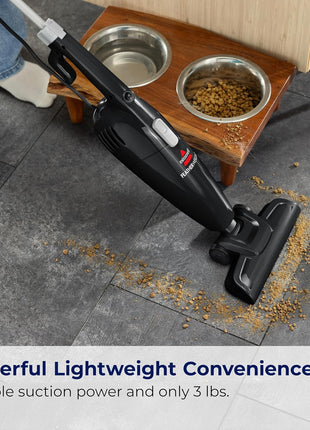 BISSELL Featherweight Stick Lightweight Bagless Vacuum with Crevice Tool, 2033M, Black
