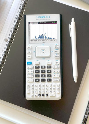 Texas Instruments TI-Nspire CX II Color Graphing Calculator with Student Software (PC/Mac) White 3.54 x 7.48