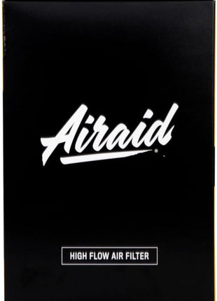 Airaid 700-458 Universal Clamp-On Air Filter: Round Tapered; 4 Inch (102 mm) Flange ID; 7 Inch (178 mm) Height; 7 Inch (178 mm) Base; 4.625 Inch (117 mm) Top