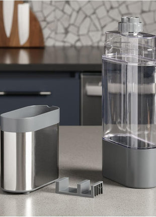 GE Profile Opal 2.0 Side Tank | 0.75 Gallon Water Tank Accessory for Nugget Ice Maker | Allows for 3X More Ice Before Refill | Stainless Steel
