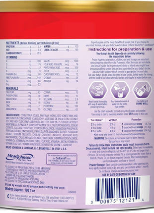 Enfamil NeuroPro Gentlease for easing Fussiness, Crying, Gas, Spit-up in 24 Hrs, Smaller Proteins for Easy Digestion, Brain Supporting DHA, Prebiotic Blend, HuMO6*, Baby Formula, 27.4 Oz Can