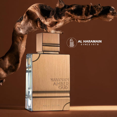 Al Haramain Amber Oud Arabic Long Lasting Perfume for Women & Men, 2 oz