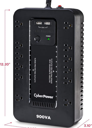 CyberPower ST900U Standby UPS Battery Backup and Surge Protector
