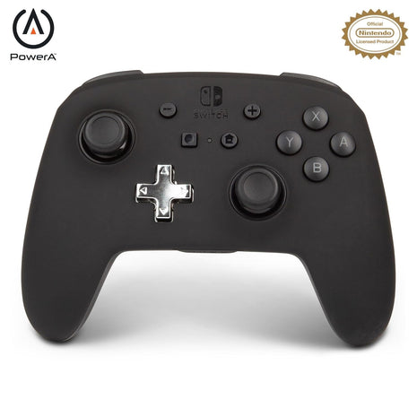 PowerA Enhanced Wireless Controller for Nintendo Switch/Switch 2 / Switch Lite/OLED Model - Black - Gamepad, game controller, Officially Licensed