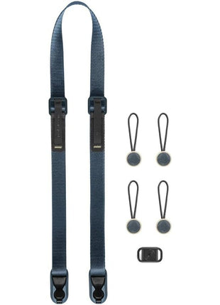 Peak Design Leash Camera Strap - Configurable as a Sling, Neck, Shoulder Strap or Safety Tether, Adjustable, Compact