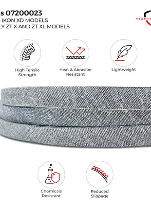MightyRugged Ariens, Gravely Belt 07200023 Replacement for 52 inch Deck - Belt Length 145.5 inch - Heavy-Duty, Durable, Aramid Cord Belt Fits Ariens Zoom, Zoom XL, IKON, Gravely ZT X & ZTXL Series