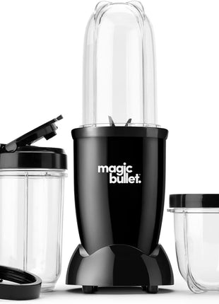 magic bullet Blender, Small, Black, 11 Piece Set
