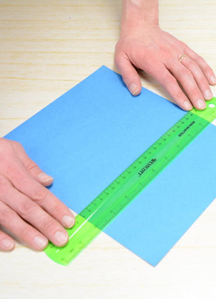 Westcott Shatterproof Ruler, 12-Inch, Green, 16012