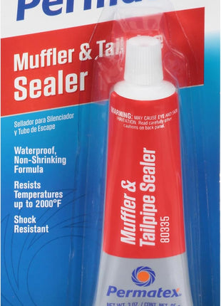 Permatex 80335 Muffler and Tailpipe Sealer, 3 oz., Plastic