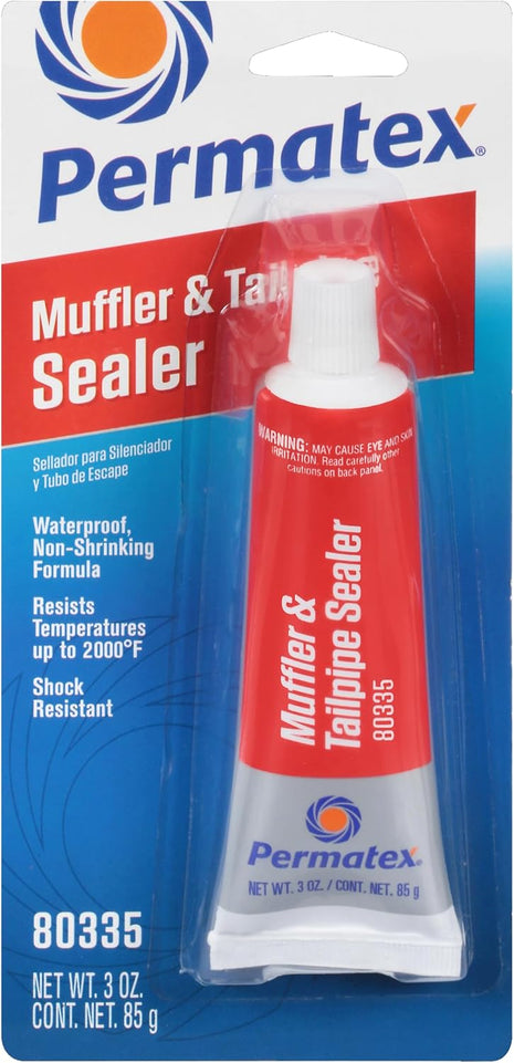 Permatex 80335 Muffler and Tailpipe Sealer, 3 oz., Plastic