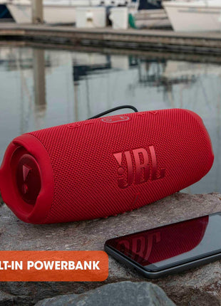 JBL Charge 5 - Portable Waterproof Speaker - Black | Bold JBL Original Pro Sound, 20 hours of playtime, IP67 waterproof and dustproof, Wireless Bluetooth Streaming