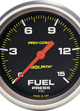 AUTO METER 5461 Pro-Comp Electric Fuel Pressure Gauge