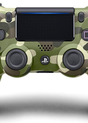 DualShock 4 Wireless Controller for PlayStation 4 - Green Camouflage (Renewed)