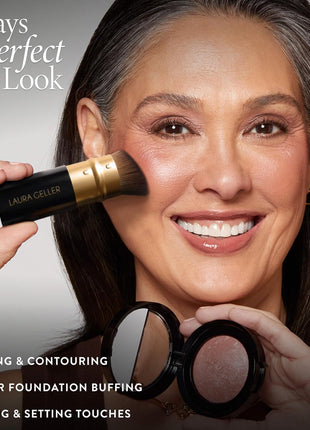 LAURA GELLER NEW YORK Makeup Brushes - Retractable Angled Kabuki Brush