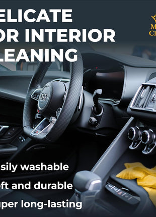 Premium Shammy Cloth for Car Drying - 26"x17" - Super Absorbent Chamois Towel for Car - Scratch-Free, Reusable & Soft