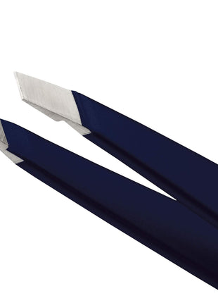 Tweezerman Exclusive Evening Blue Slant Tweezer - Hair Removal Tweezers, Stainless Steel