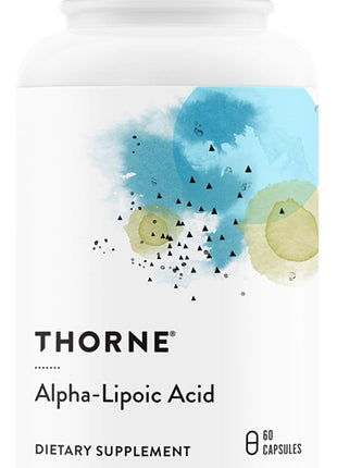 THORNE - Antioxidant Nerve Support Duo - Alpha-Lipoic Acid & Acetyl-L-Carnitine Bundle - 60 Servings