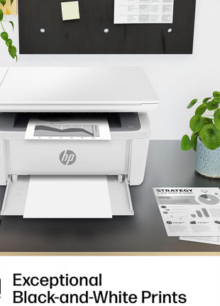 HP Laserjet MFP M140w Wireless Black & White Printer, Print, scan, Copy, Fast speeds, Easy Setup, Mobile Printing, Best-for-Small Teams