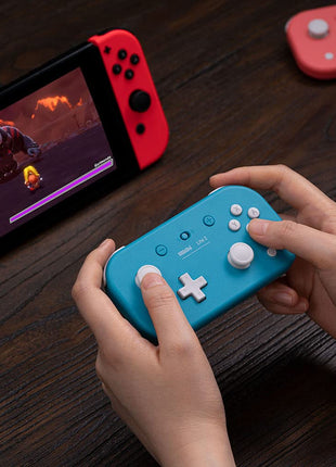 8BitDo Lite 2 Bluetooth Gamepad for Switch, Switch Lite, Android and Raspberry Pi (Turquoise)