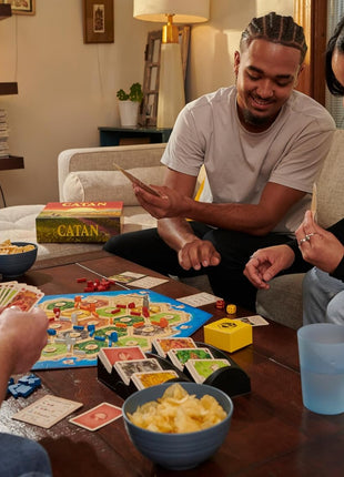 CATAN Board Game (6th Edition) Trade, Build & Settle in the Classic Strategy Game for Family, Kids & Adults, Ages 10+, 3-4 Players, 60-90 Min Playtime