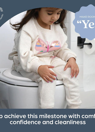 Dreambaby Non-Slip Potty Training Seat, Soft & Comfortable, Easy to Clean, Travel-Friendly, for Toddler Boys and Girls, Fits Round & Oval Toilets | Fits Round & Oval Toilets - Non-slip Toddler Potty Seat - Easy to Clean - Travel-Friendly