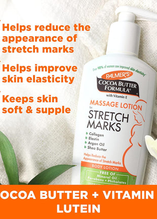 Palmer's Pregnancy Essentials Skin Care Kit, Cocoa Butter Formula (4 Piece) | Includes Massage Lotion, Massage Cream, Tummy Butter and Skin Therapy Oil for Stretch Marks, the ideal gift for mom to be