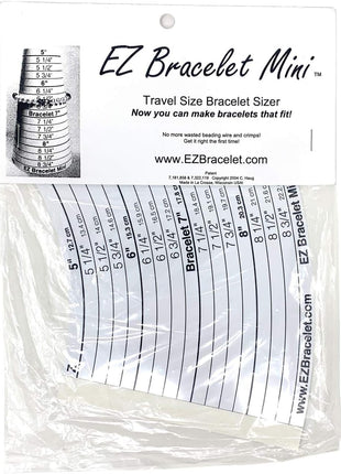 Ez Sizer, Bracelet Mandrel, Travel Size | GAU-110.10