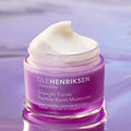 Ole Henriksen Strenth Trainer Peptide Boost Facial Moisturizer with ceramides and collagen Full Size UNBOXED 1.7 fluid ounces 50 milliliter Jar