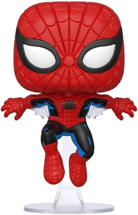 Funko POP! Marvel: 80th - First Appearance Spider-Man | Official Superheroes Merch - Collectable Vinyl Figurine for Shelf Display - Birthday Gift Idea for Fans and Collectors