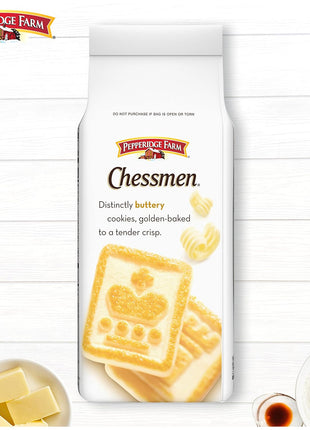 Pepperidge Farm Chessmen Butter Cookies, 7.25 oz. Bag (Packaging may vary)