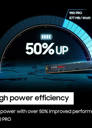 Samsung 990 PRO SSD 4TB PCIe 4.0 M.2 2280 Internal Solid State Hard Drive, Seq. Read Speeds Up to 7,450 MB/s for High End Computing, Gaming, and Heavy Duty Workstations, MZ-V9P4T0B/AM