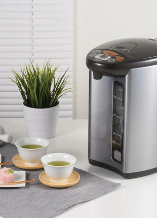 Zojirushi Micom Water Boiler and Warmer (135 oz. / 4L, Silver)