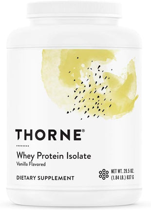 THORNE - Muscle Support Bundle - Whey Protein Isolate Vanilla & Creatine - NSF Certified - 30 to 90 Servings