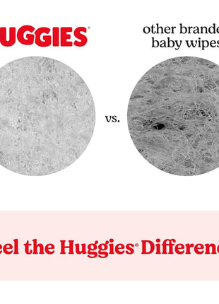 Huggies Simply Clean Unscented Baby Diaper Wipes, 11 Flip-Top Packs (704 Wipes Total), Packaging May Vary