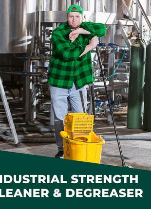 Simple Green 13005CT Industrial Cleaner and Degreaser, Concentrated, 127.8 Fl Oz, Pack of 1, White