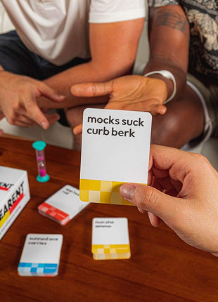Incohearent by Relatable – Guess the Gibberish Party Game for Adults, Funny Card Game Activity for Groups, Bachelorette Party Favorite, Summer Fun for Game Night, Travel-Friendly with 300 Cards