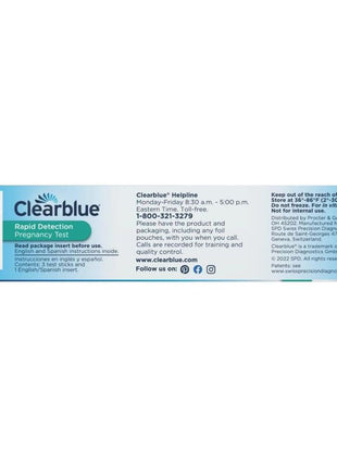Clearblue Rapid Detection Pregnancy Test, Home Pregnancy Kit, 3 Count