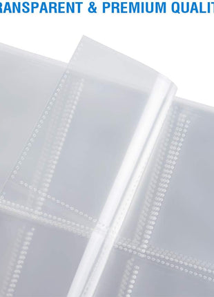 36 Pack 9 Pocket Page Protectors, Sooez Trading Card Sleeves for 3 Ring Binder, Baseball Cards Holder, Protective Pages Sheets for Binders Album, Fit for Collectible Games, Sports Cards