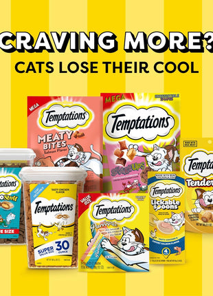 Temptations Cat Treats, Classic Crunchy and Soft Cat Treats, Shrimpy Shrimp Flavor, 16 oz. Tub