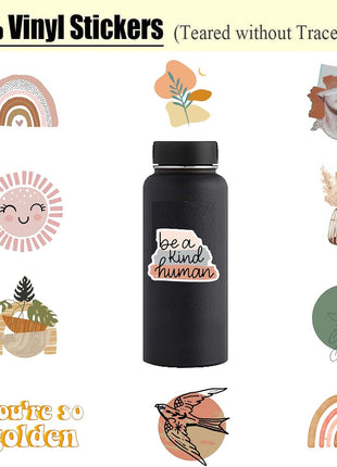 CAKOLINK Vintage Aesthetic Stickers 50 Pcs, Vinyl Waterproof Stickers for Water Bottles Laptop Phone Computer Guitar (1)