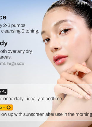 MEDITHERAPY Retinal Skin Booster Serum 5.07 fl.oz | Retinaldehyde, Niacinamide, Cica | Face & Body Serum for Uneven Skin, Refining Texture & Signs of Aging | Korean Skincare
